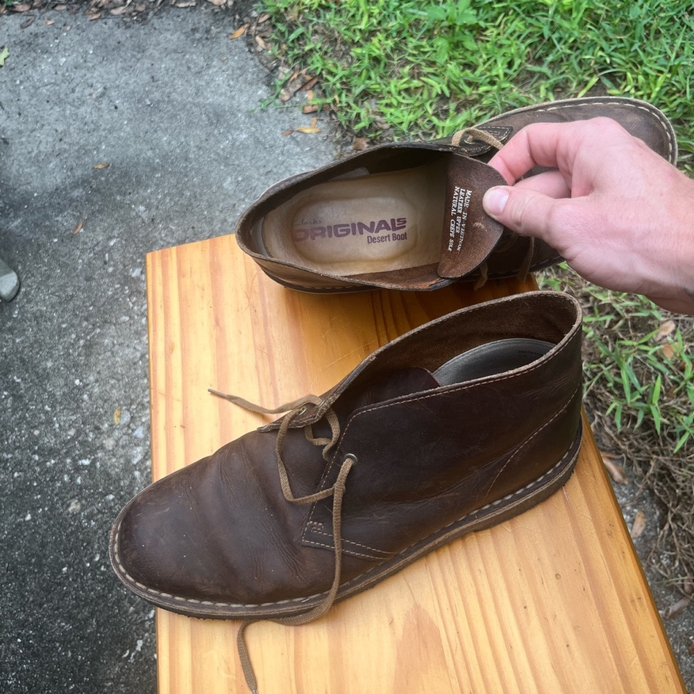 Clark’s Original Desert Boot Men 9.5
